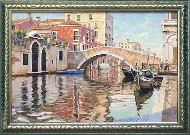 Зеркальная вода венецианского канала