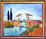 Разводной мост. Ван Гог