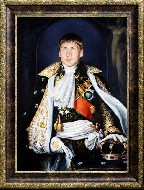 Портрет мужчины в костюме императора