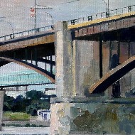 Мост, Новосибирск