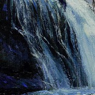 Тенистый водопад