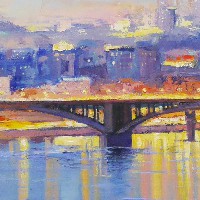 Октябрьский мост, Новосибирск