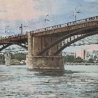 Мост. Новосибирск