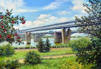 Новосибирск. Набережная и мосты.