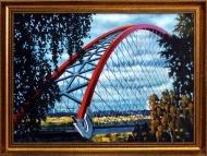 Вид на Бугринский мост