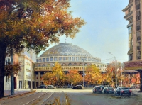Вид на Оперный театр, г. Новосибирск