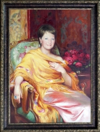 Портрет дамы в дворянском стиле
